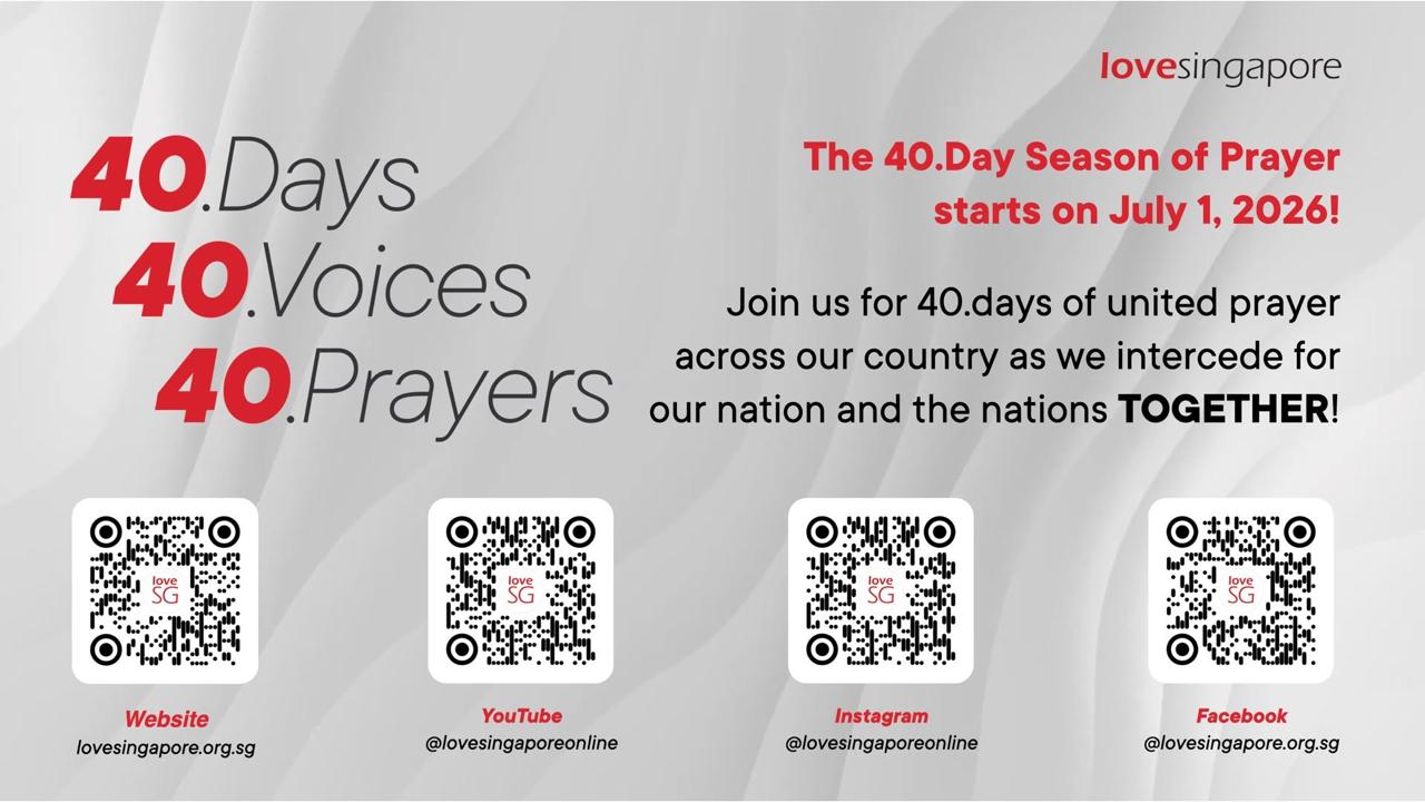 Love Singapore 40 Days of Prayer