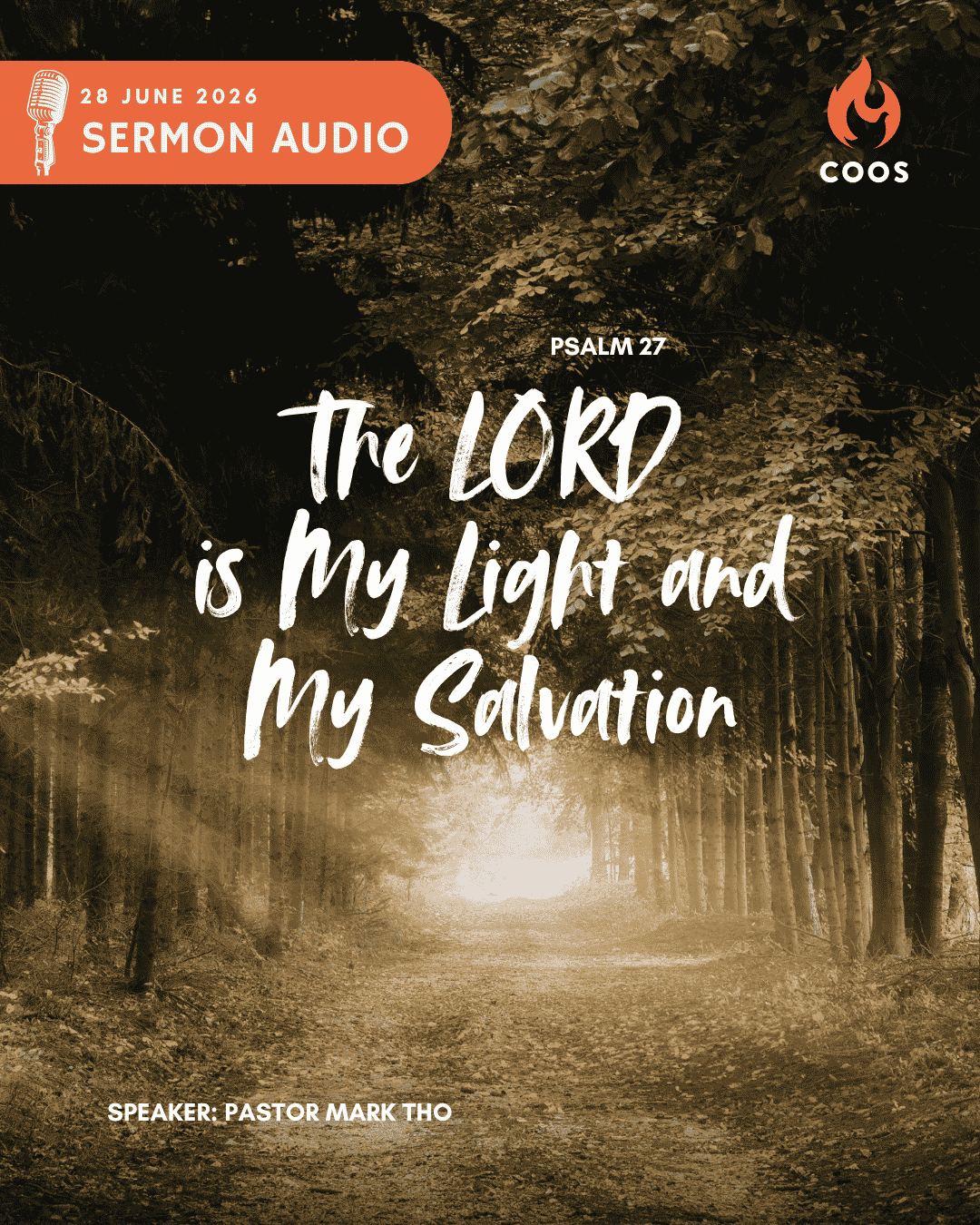 The Lord Is My Light And My Salvation - Audio